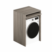 Laundry Coprilavatrice in legno 71x65x105 Colore olmo