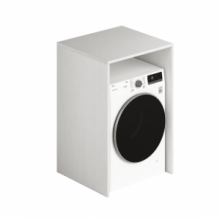 Laundry Copriasciugatrice in legno 71x65x105 Colore bianco frassinato