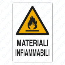 Materiali Infiammabili 40 x 60